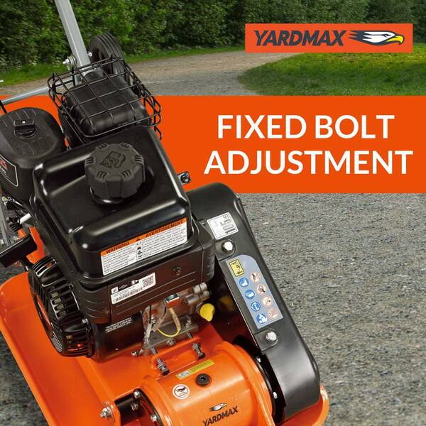 YARDMAX 3000 lb. Compaction Force Plate Compactor Briggs and Stratton 6.5HP 208cc YC1390