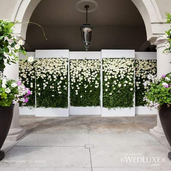 Ejoy 20 in. x 20 in., 6-Piece Azalea Pink Gorgeous Home Artificial Boxwood Hedge Greenery Panels