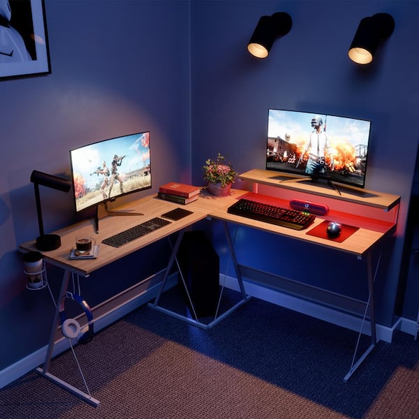 Flash Furniture 55 X 24 Extra Large Gaming Desk With Headphone