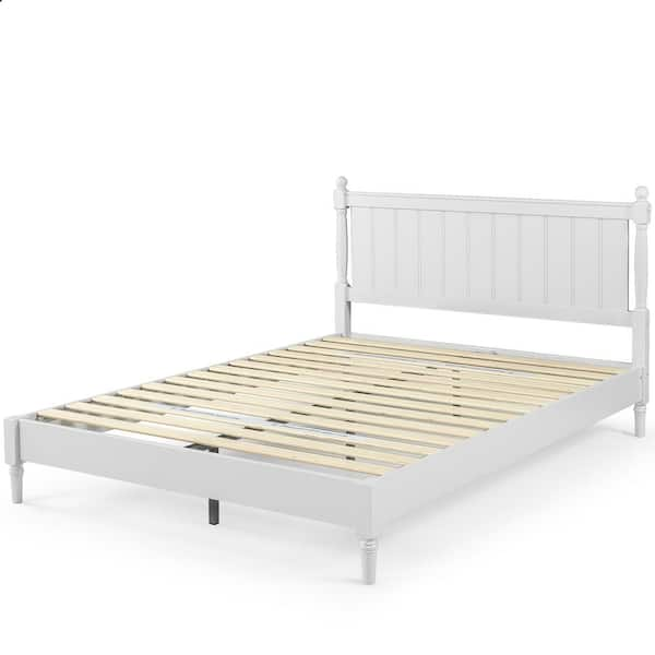 Zinus Provence Queen Platform Bed with Solid Headboard-HD-SWPBBHP-12Q ...