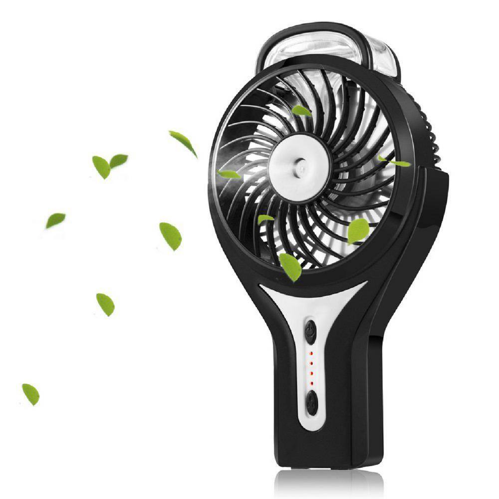 Sunneday Misting Fan Usb Rechargeable Black 80007bk The Home Depot Sunneday Misting Fan Usb Rechargeable Black 80007bk The Home Depot
