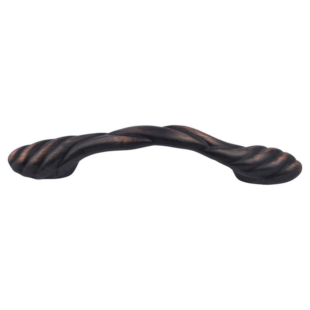 Oil Rubbed Bronze Twisted Arch Bar Pull Set of 10