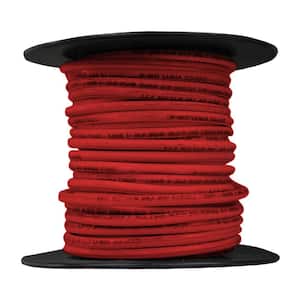 25 ft. 12 Gauge Red Solid Copper THHN Wire