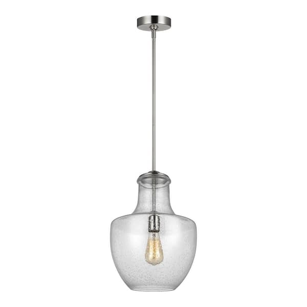 Baylor 1-Light Satin Nickel Pendant