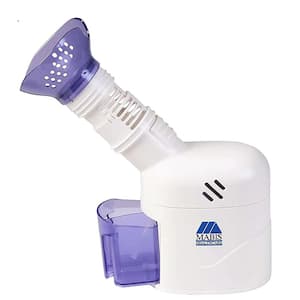 Facial Steamer, Steam Inhaler with Aromatherapy Diffuser and Soft Face Mask for Cleansing with 25mL