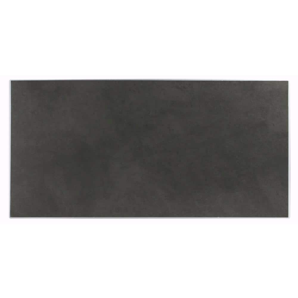 Matte Steel 12x24 Porcelain Tile with Pressed Edges