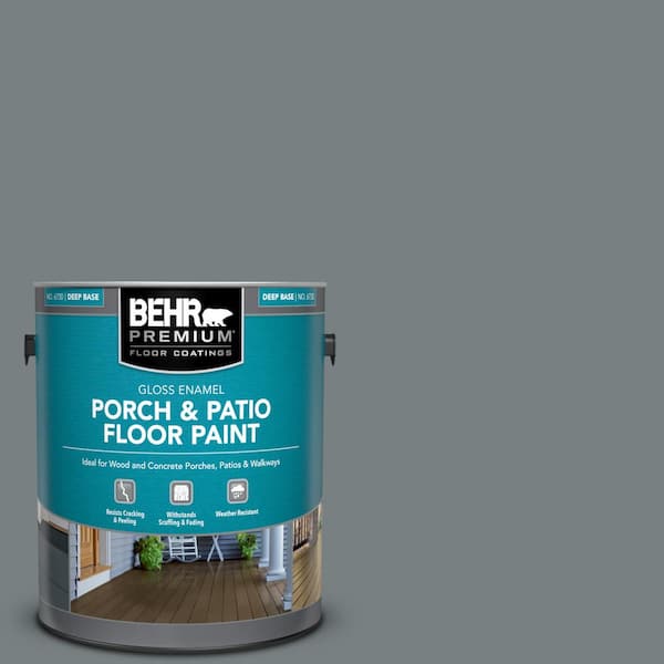 BEHR PREMIUM 1 gal. #N450-5 Intergalactic Gloss Enamel Interior/Exterior Porch and Patio Floor Paint