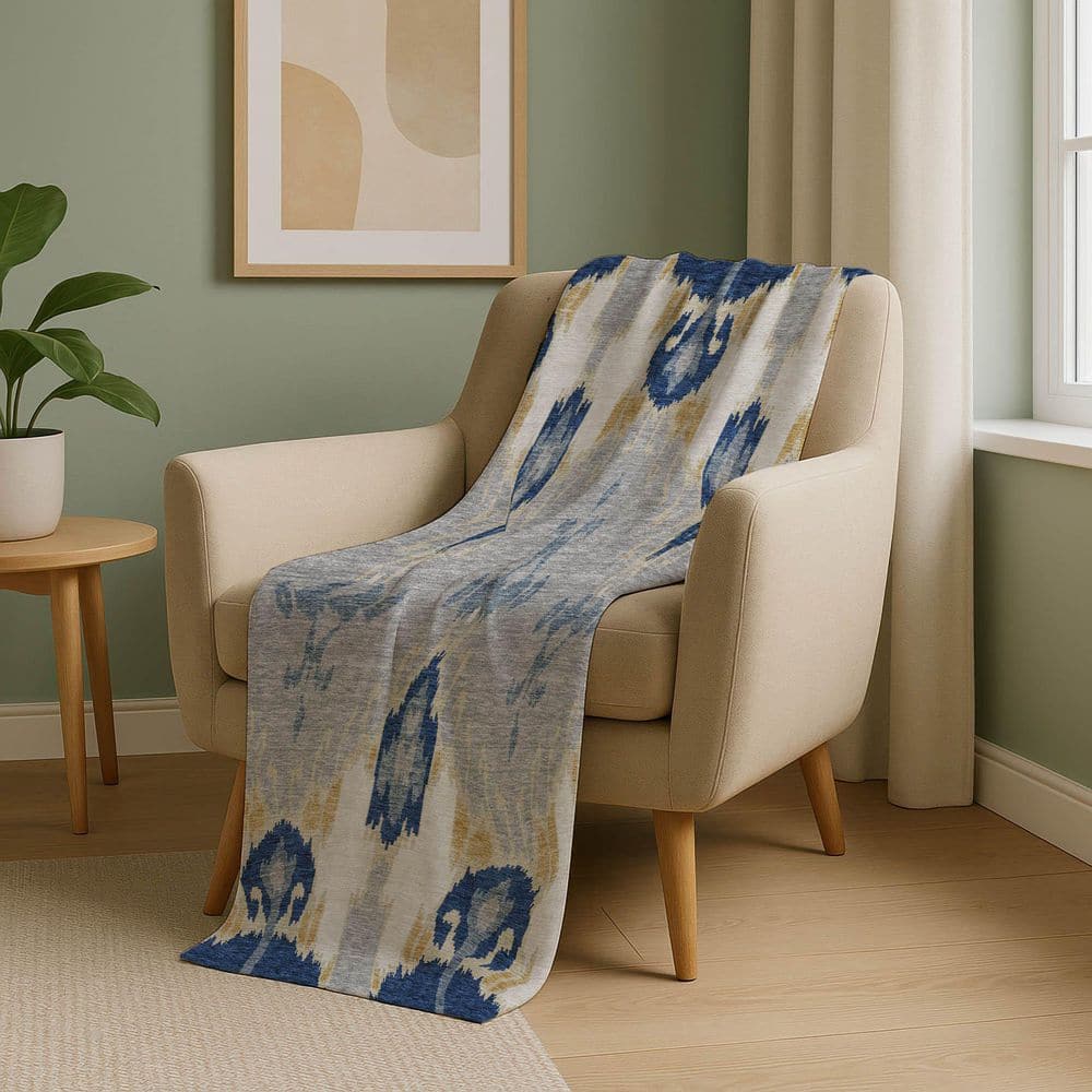 Premium Machine Washable ASB748 Navy 50 in. x 70 in. Sherpa Throw Blanket price history on PriceWatchPro