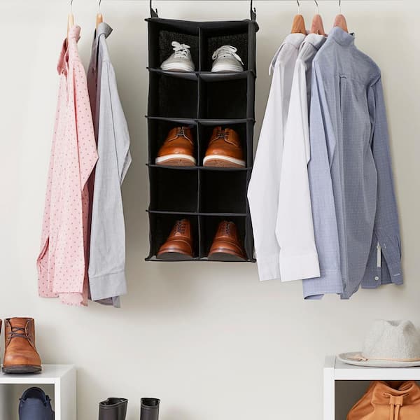 Household Essentials 10-Pocket Hanging Shoe Organizer