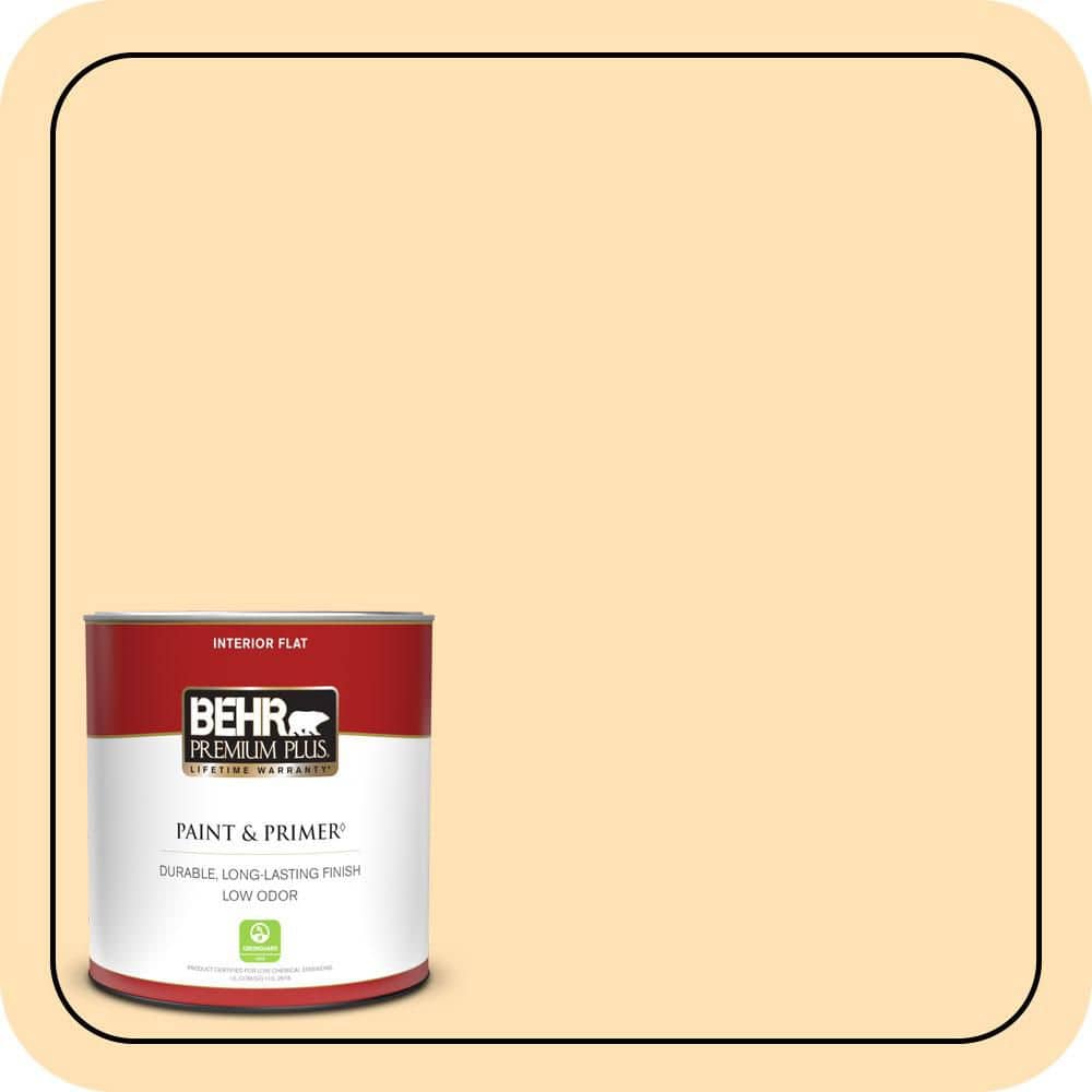 1 qt. #CE-04 Peach of Mind Flat Low Odor Interior Paint & Primer price history on PriceWatchPro