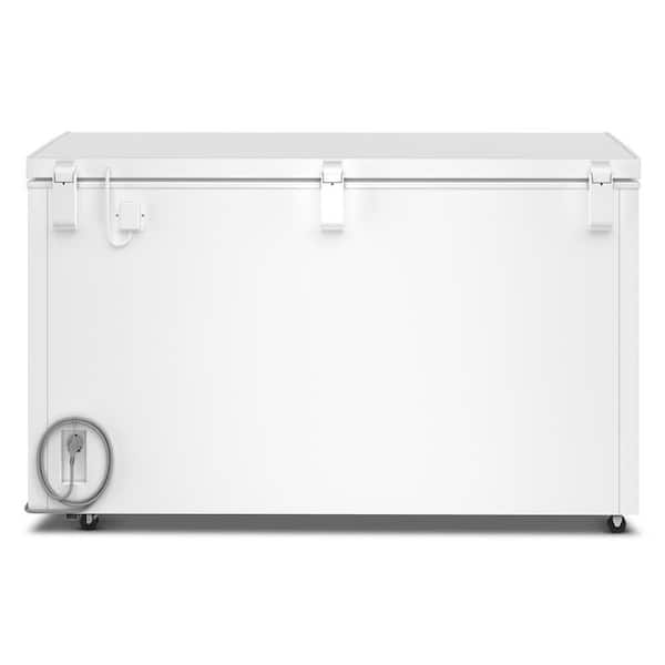 運搬取付無料！ホワイト純正whirlpool明るい庫内で収納上手シンプル冷蔵庫！ Whirlpool 16 cu. ft. Manual Defrost Convertible Freezer-to-Fridge