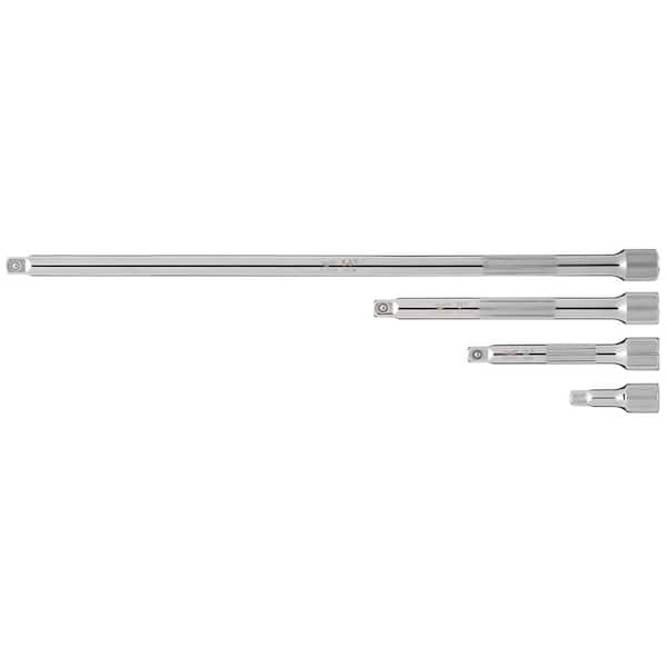 Milwaukee 1/4 in. Drive Extension Set (4-Piece) 48-22-9340 - The