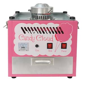 Commercial Pink Cotton Candy Cloud Hard Candy Table Top Machine Floss Maker