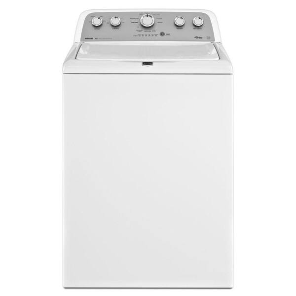 Maytag Bravos X 3.8 cu. ft. High-Efficiency Top Load Washer in White, ENERGY STAR