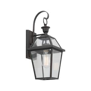 Glenneyre 7-3/4''W Exterior Wall Lantern ORB Finish Clear Glass