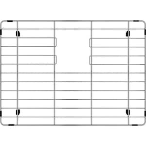 20-3/4 in. x 15 in. x 1-1/8 in. Stainless Steel Bottom Grid