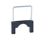 CableBoss 1/2 in. Plastic and Metal Staples, Black (200-Pack)