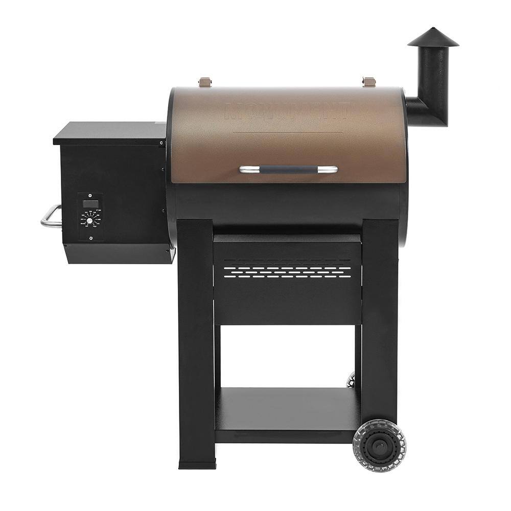 Monument Pellet Grill in Black with Manual Control-89679 - The Home Depot