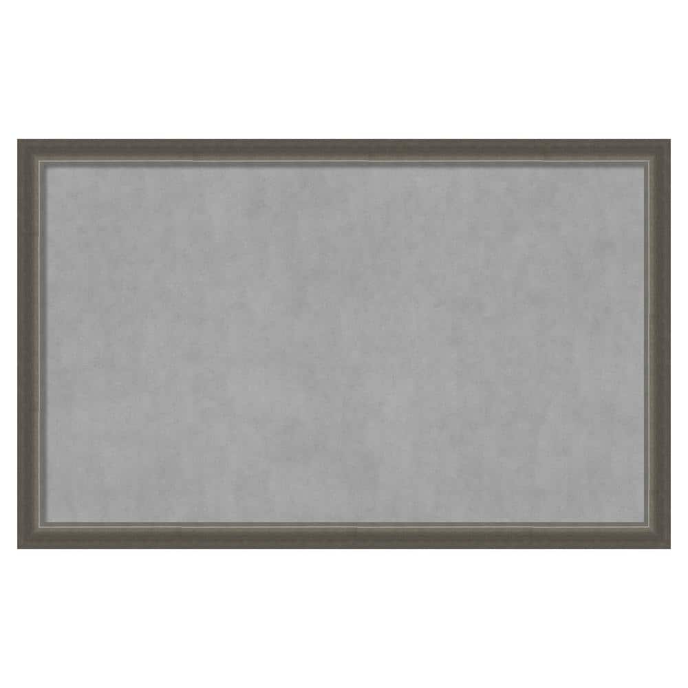Domus Dark Silver 43 in. x 27 in. Framed Magnetic Board price history on PriceWatchPro