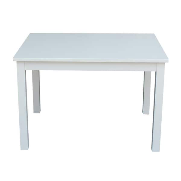 International Concepts Unfinished Storage Kid's Table JT-2532L