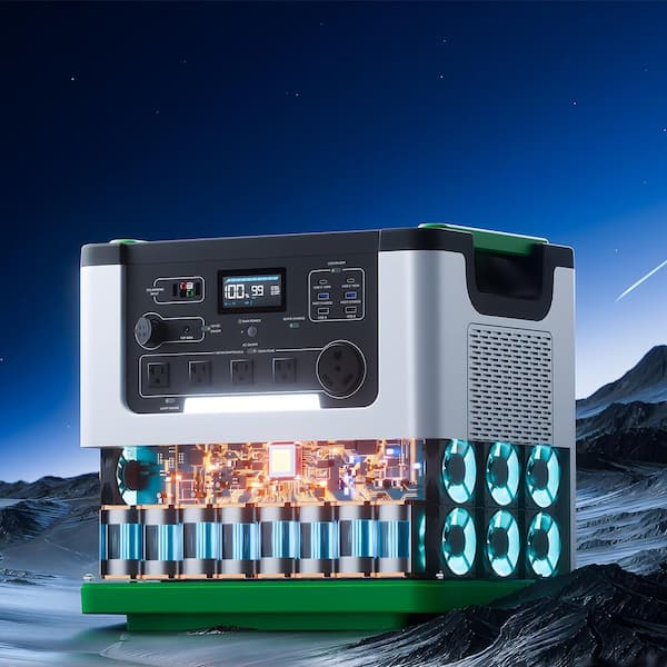 NATURE'S GENERATOR Lithium 3600-Continuous/7200 Peak Push Button