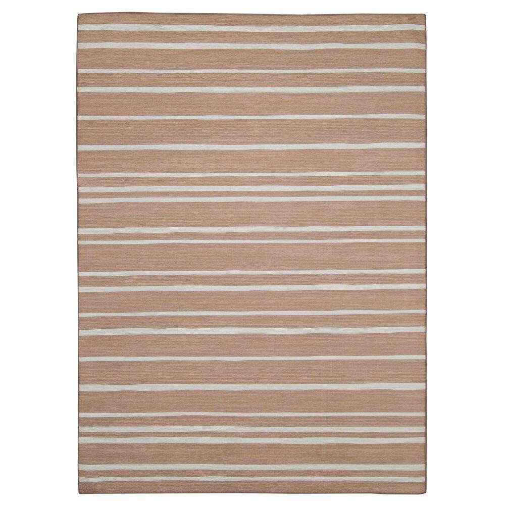 Westin Tan and Ivory 5 ft. x 7 ft. Washable Polyester Indoor/Outdoor Area Rug price history on PriceWatchPro
