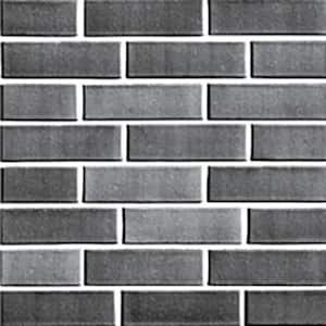12 in. x 12 in. 3D PVC Grey Peel and Stick Mosaic Tile (20-Piece)