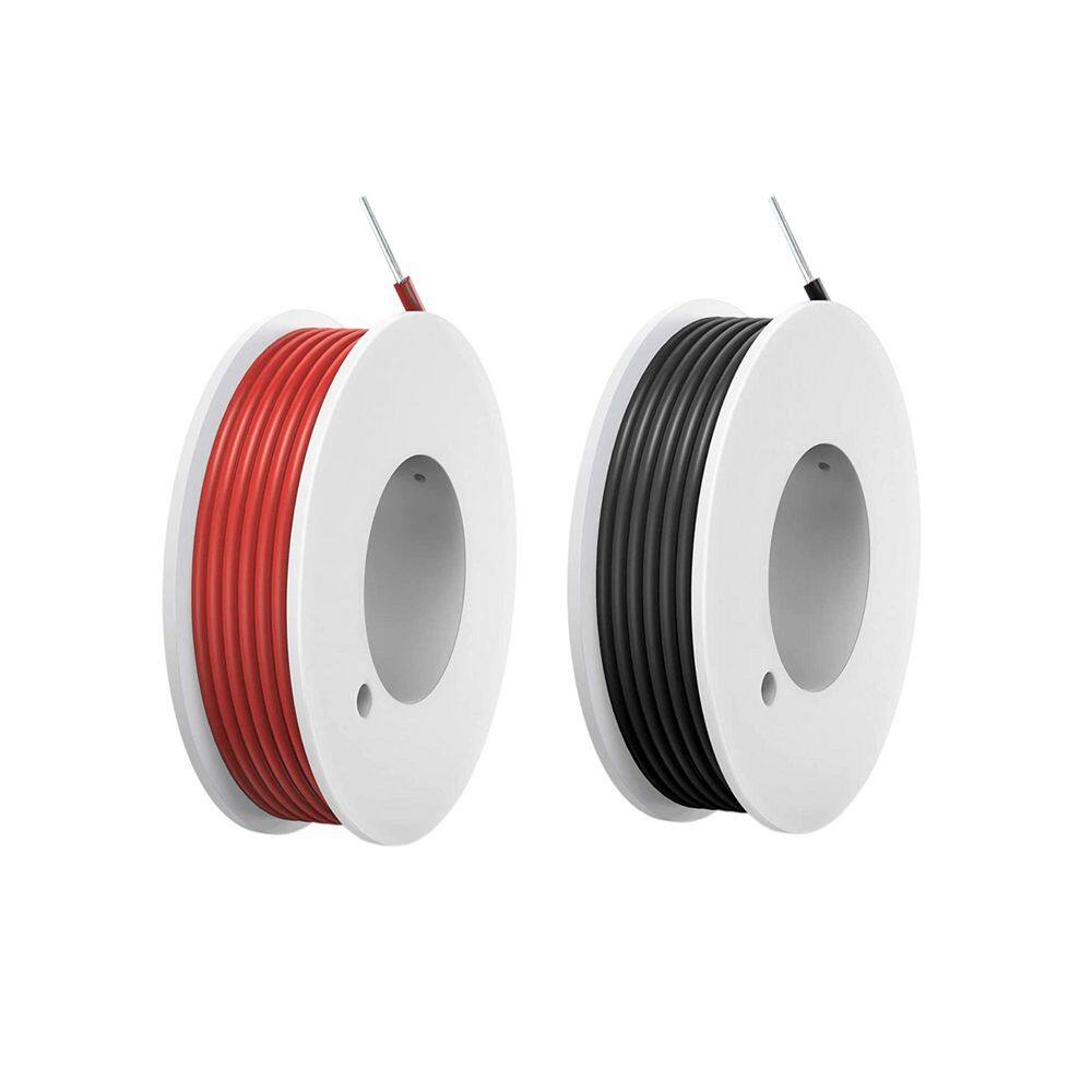 26ft 22 AWG Solid Tinned Copper /2-Conductor Electrical Wire Kit Grounded Landscape Lighting Wire Cut Type price history on PriceWatchPro