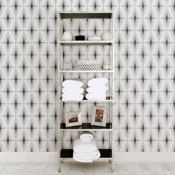 Starlight Black Diamond Paper Strippable Roll Wallpaper (Covers 56.4 sq. ft.)