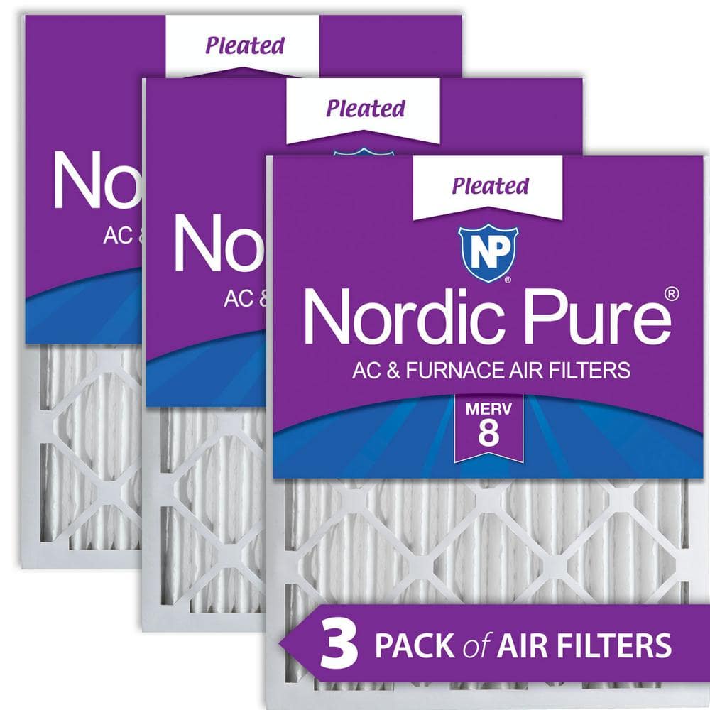 18 in. x 24 in. x 2 in. Dust Reduction Pleated MERV 8 Air Filters (3-Pack) price history on PriceWatchPro