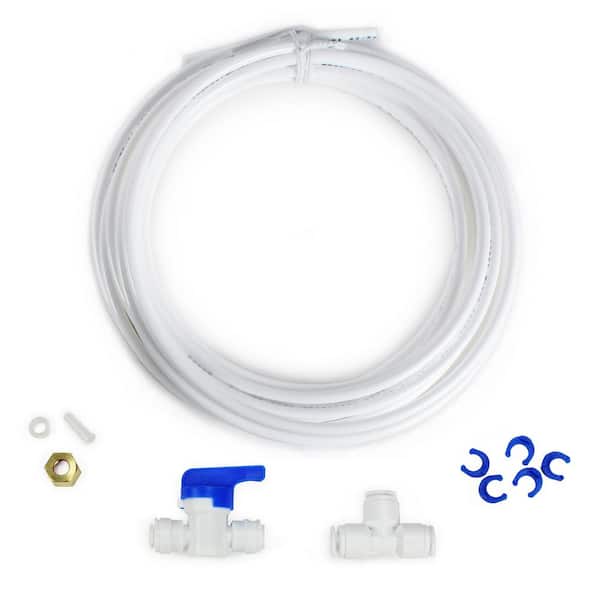 Olympia Water Systems Fridge and Ice Maker Kit for Reverse Osmosis Drinking Water Systems and Water Filters with 1/4 in. O.D. Tubing