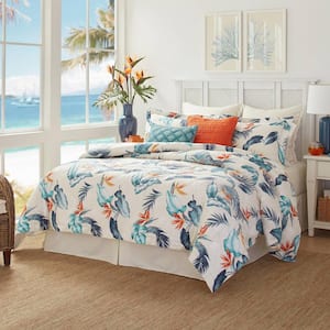 tommy bahama blue abalone comforter set king