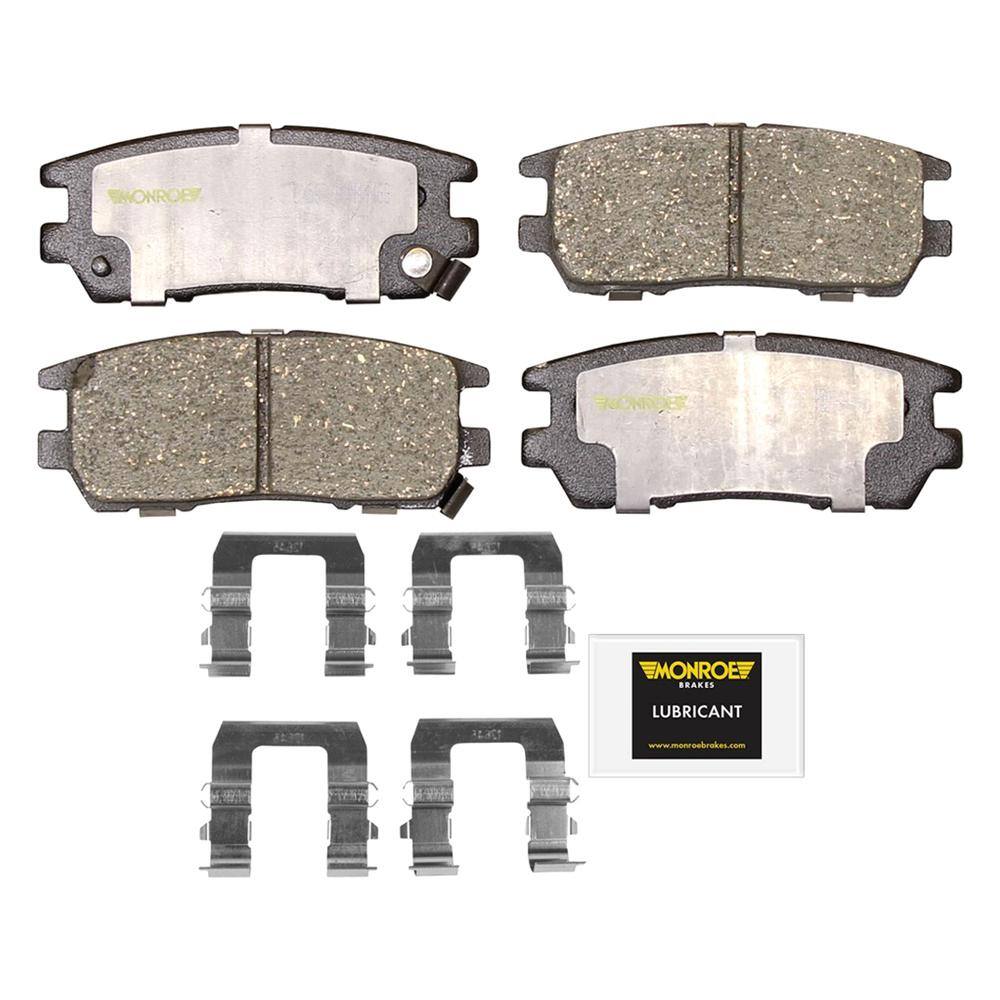 Monroe Brakes Total Solution Ceramic Brake Pads 19921996 Mitsubishi