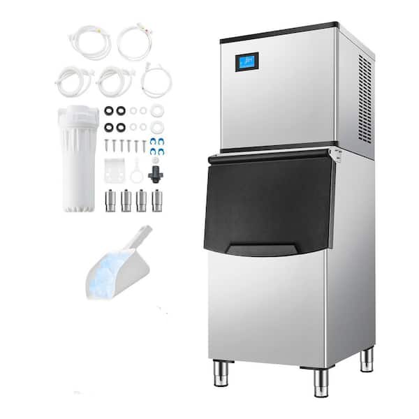 SIMZLIFE 8.74 in. 26.5lb./24H Bullet Ice Countertop Portable