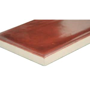 Raku Ruby 3 in. x 12 in. Matte Ceramic Wall Tile (6.3 sq. ft./Case)