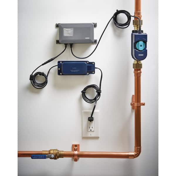 MOEN Flo 0.75 in. Smart Water Monitor and Automatic Water Shut Off Valve  900-001 - The Home Depot