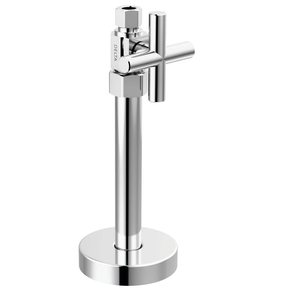 1/2 in. x 7.63 in. L Chrome Brass Straight Supply Stop Valve price history on PriceWatchPro