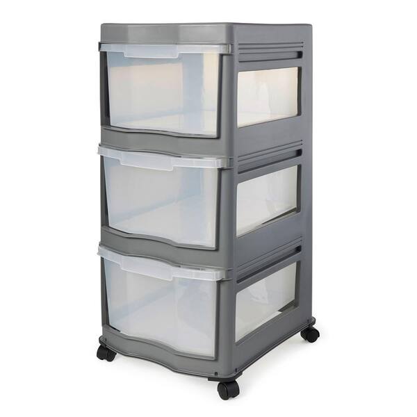 Drawer Dresser Tote Drawers Sterilite Wide Drawer Cart Black Versatile Plastic Storage Dresser With Rolling Wheels Drawer Dresser Tote Drawers Sterilite Wide Drawer Cart Black Versatile Plastic Storage Dresser With Rolling Wheels
