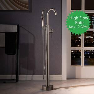 Adjusts From 3-3/8" fqg410 Silver Chrome Bathroom Claw foot Tub Faucet Taps 