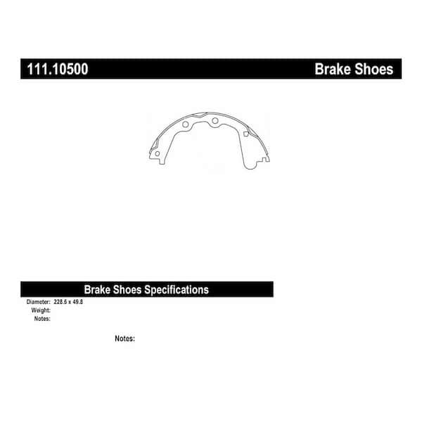 Centric Parts Drum Brake Shoe