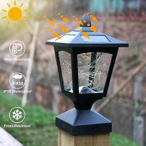 solar lights with amorphous panel