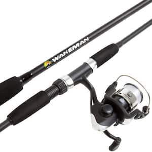 Swarm Series Spinning Rod and Reel Combo in Blackout