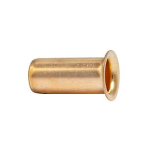 3/8 in. Brass Compression Insert Fitting (50-Pack)