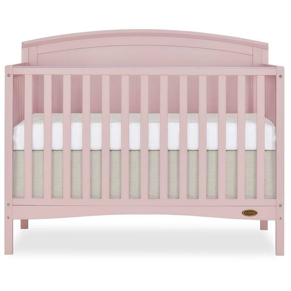 blush pink crib