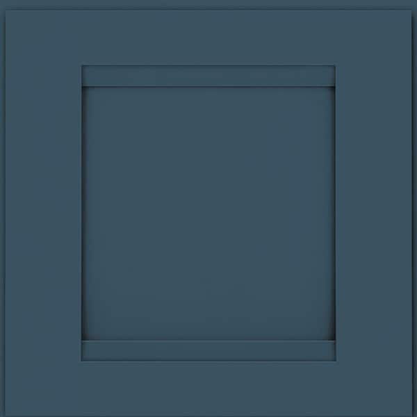 KraftMaid 14-5/8 in. x 14-5/8 in. Cabinet Door Sample in Harbor