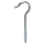 #10 Zinc-Plated Steel Screw Hook (50-Piece per Pack)