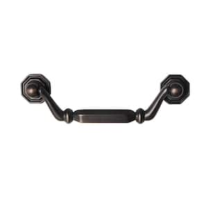 Suffolk Drop Cabinet Center-to-Center Pull, Oil Rubbed Bronze, 3.8" Center-to-Center