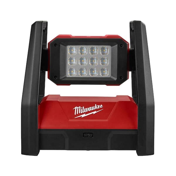 Milwaukee - M18 18-Volt Lithium-Ion Cordless 3000 Lumens ROVER LED AC/DC Flood Light (Tool-Only)
