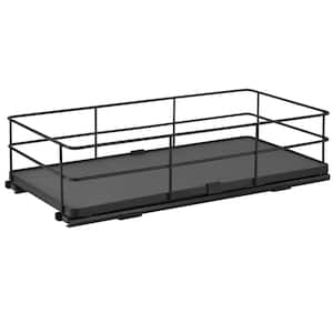 Slide Out Shelf Organizer in Matte Black