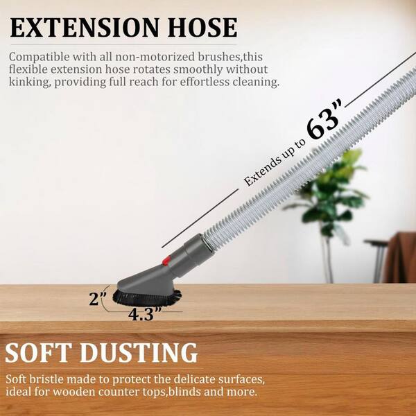 LAIFUCAM Vacuum Attachment Kit for Dyson V15 V15s V11 V10 V9 V8 V7